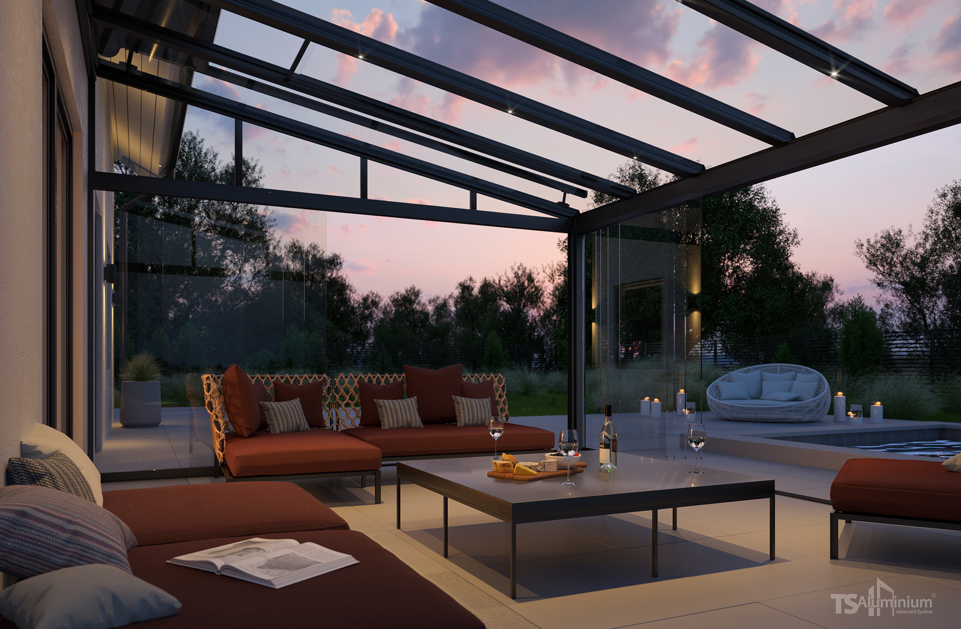 Exklusive Terrassenüberdachung in Wildau